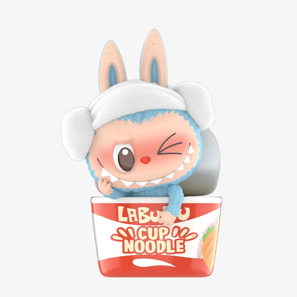 NEW POP MART Opened box Sealed bag Wacky Mart Labubu Figures - Cup Noodle